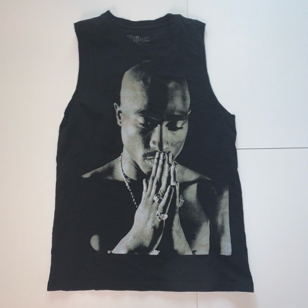 Tupac Muscle Tee